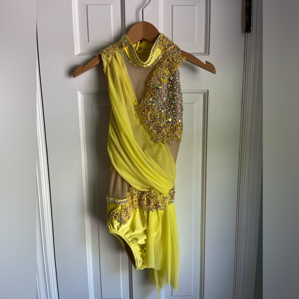 Costume - Custom Made Lyrical / Contemporary Dance - EXTREMELY RARE to find NEW! - Picture 4 of 13